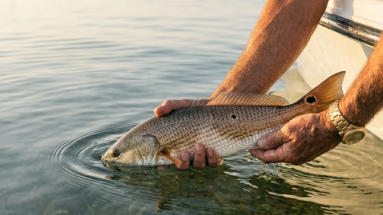 Redfish caught in the Brazosport area