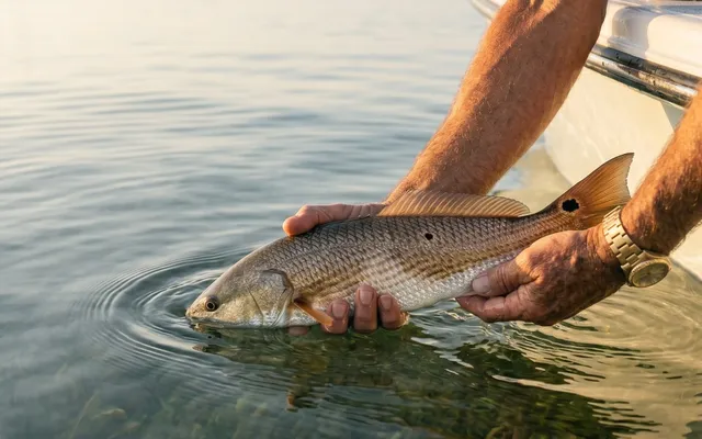 Redfish — Brazosport area fishing