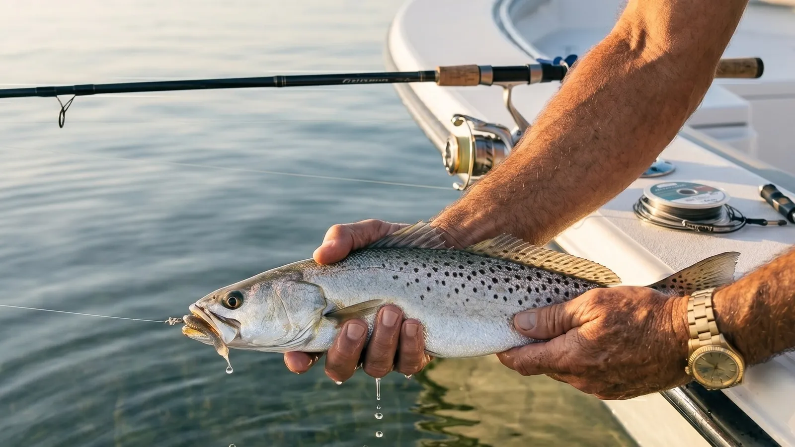 Speckled Trout caught in the Brazosport area
