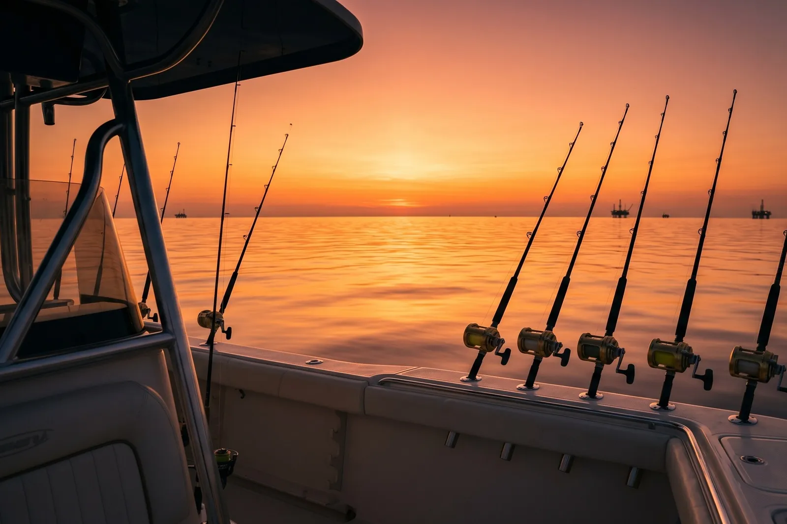 Sunrise over the Gulf of Mexico off the Brazosport coast