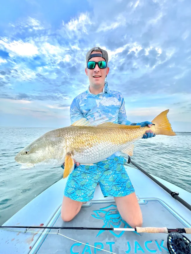 Redfish fishing in the Brazosport area